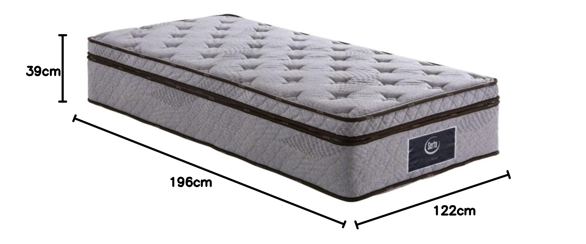 はひ Serta サータ マットレス セミダブル 122cm 寝心地 ミディアム 厚さ